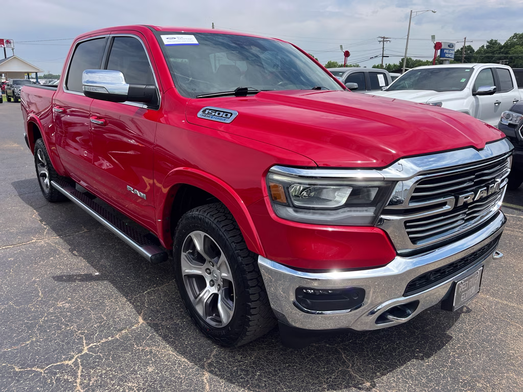 2022 Flame Red Clearcoat Ram 1500 Laramie 4X4 Truck