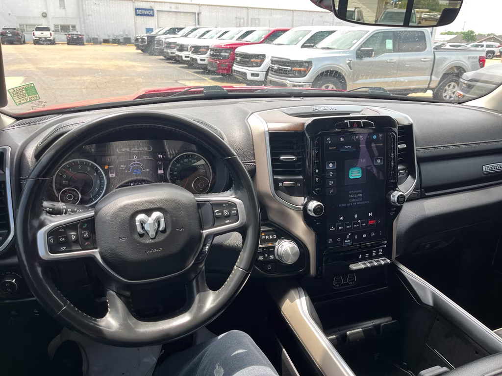 2022 Flame Red Clearcoat Ram 1500 Laramie 4X4 Truck
