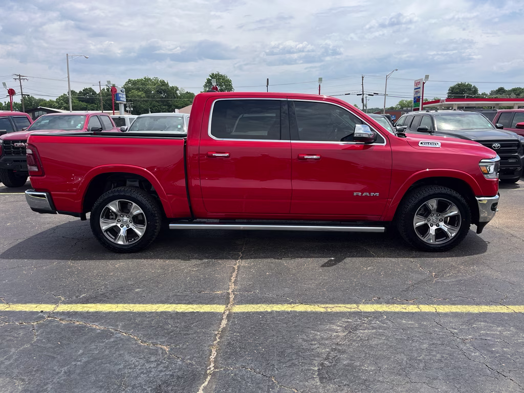 2022 Flame Red Clearcoat Ram 1500 Laramie 4X4 Truck