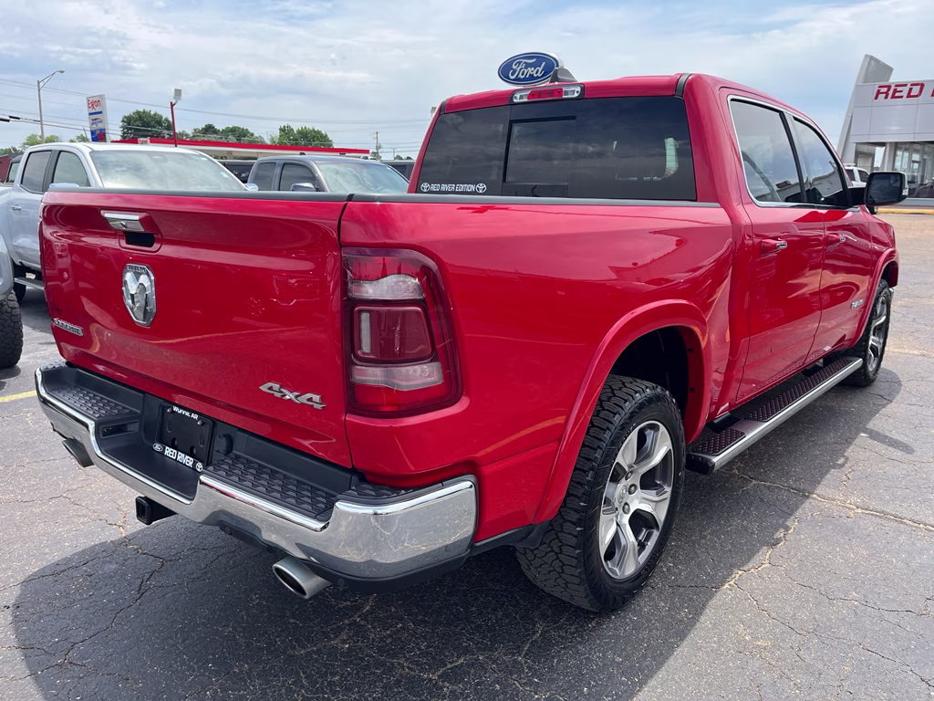2022 Flame Red Clearcoat Ram 1500 Laramie 4X4 Truck