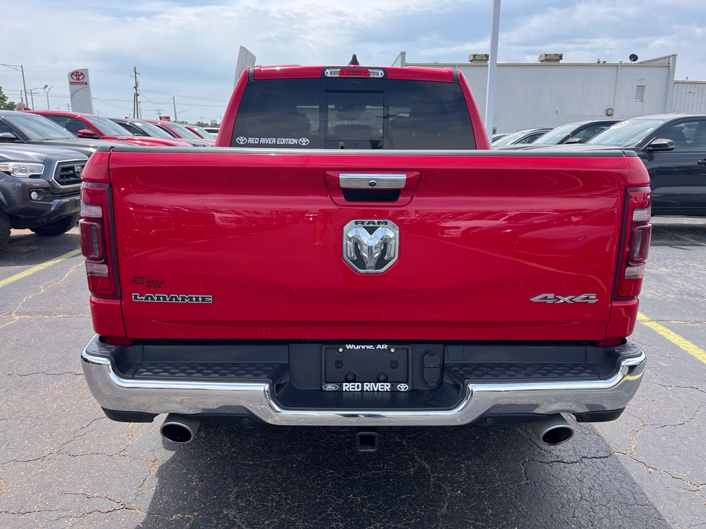 2022 Flame Red Clearcoat Ram 1500 Laramie 4X4 Truck