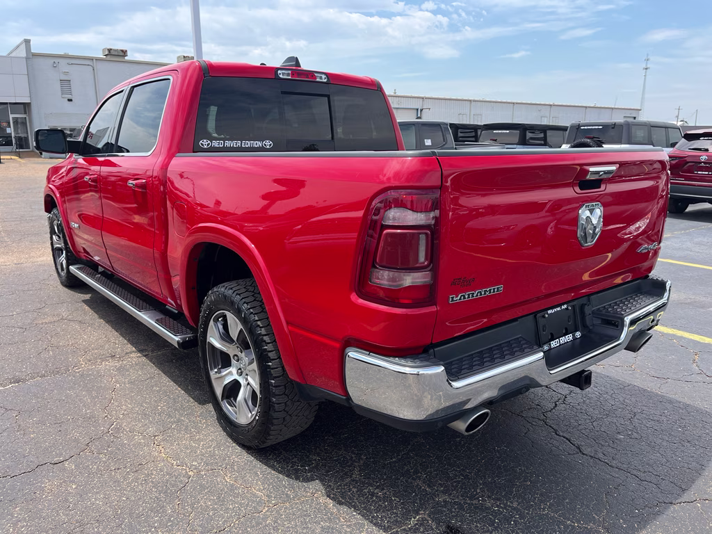 2022 Flame Red Clearcoat Ram 1500 Laramie 4X4 Truck