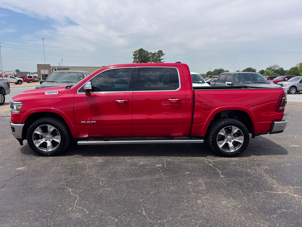 2022 Flame Red Clearcoat Ram 1500 Laramie 4X4 Truck