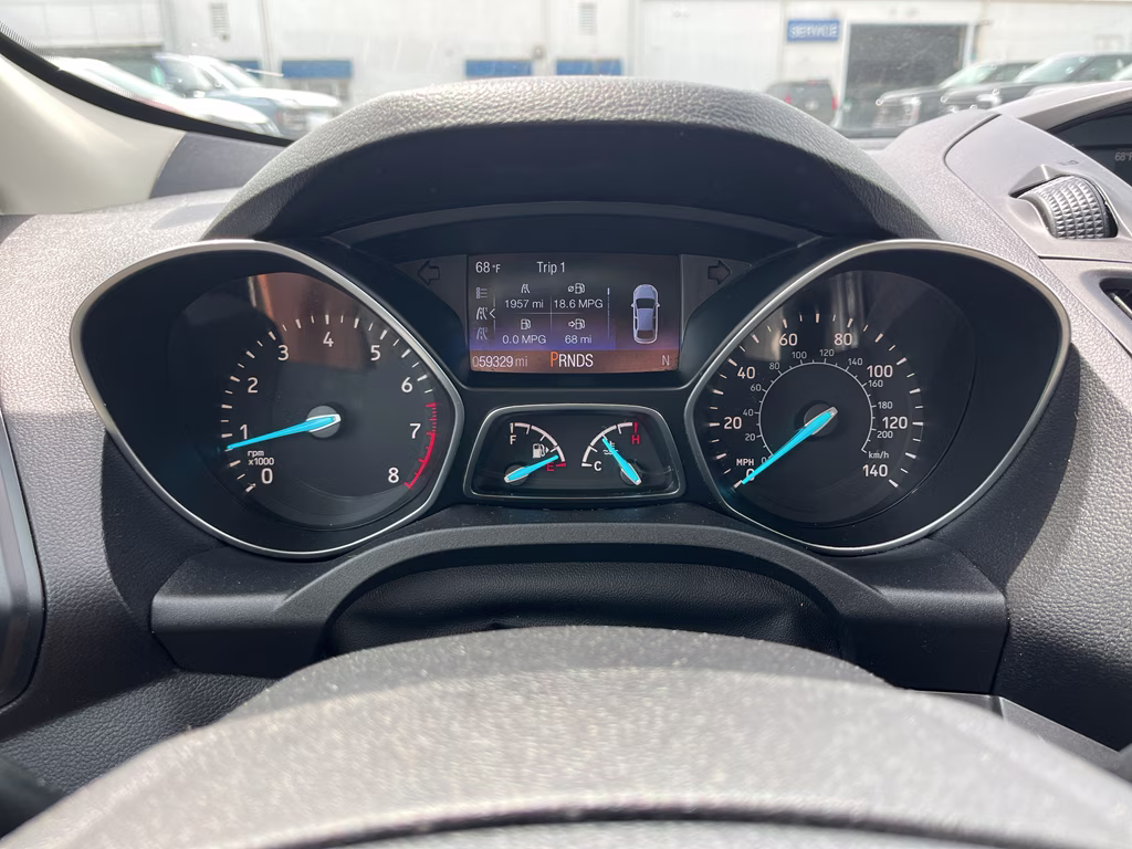 2017 Ingot Silver Metallic Ford Escape S FWD SUV