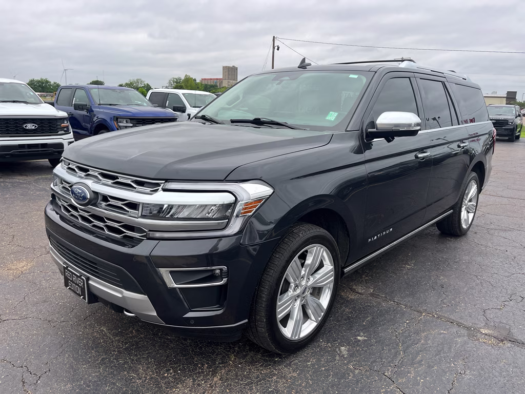 2022 Dark Matter Metallic Ford Expedition Max Platinum 4X4 SUV