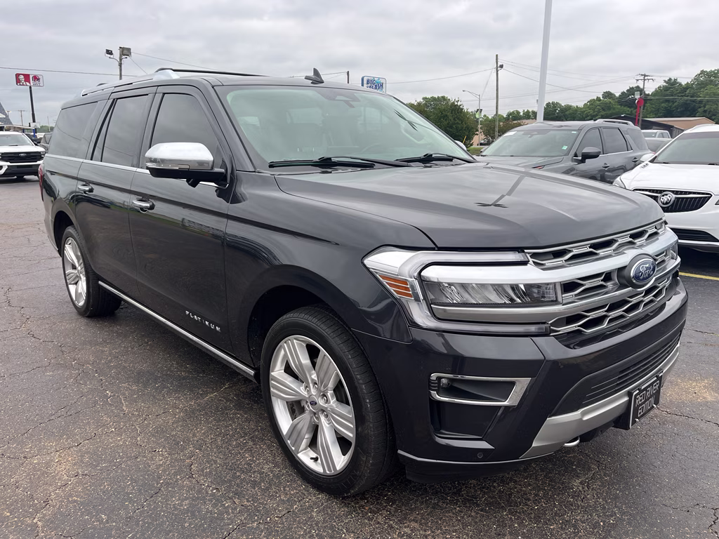 2022 Dark Matter Metallic Ford Expedition Max Platinum 4X4 SUV
