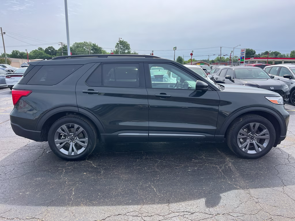 2023 Forged Green Metallic Ford Explorer XLT RWD SUV