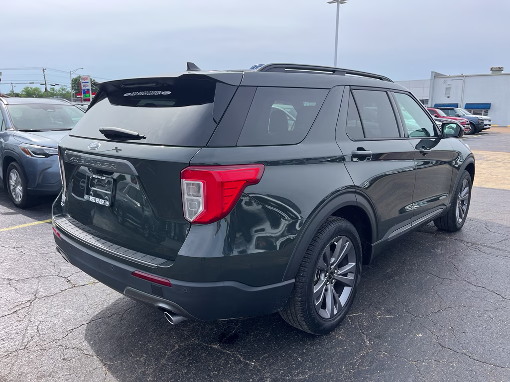 2023 Forged Green Metallic Ford Explorer XLT RWD SUV