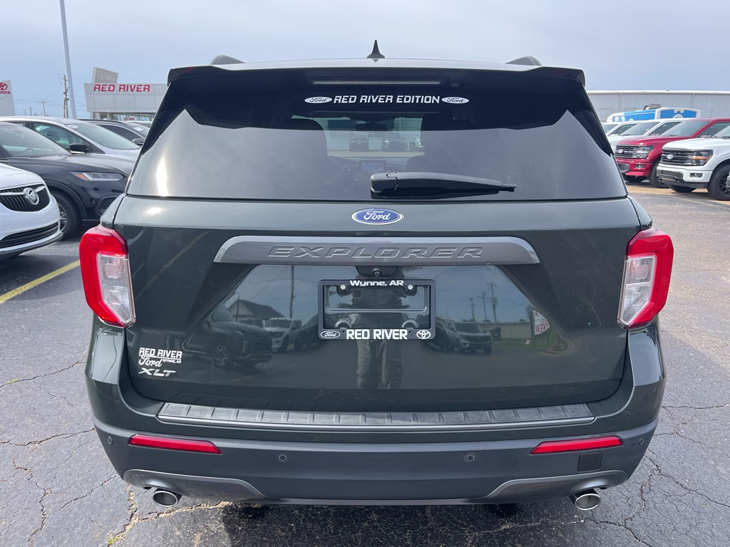 2023 Forged Green Metallic Ford Explorer XLT RWD SUV
