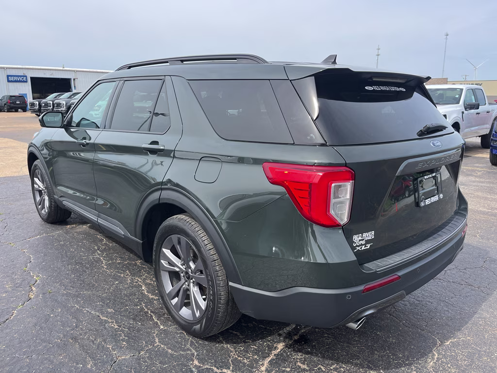 2023 Forged Green Metallic Ford Explorer XLT RWD SUV