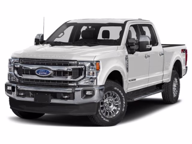 2021 Oxford White Ford Super Duty F-250 SRW XLT 4X4 Truck