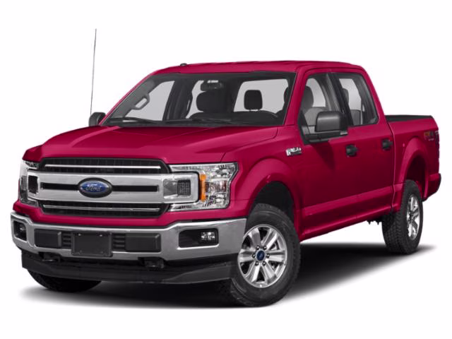 2020 Rapid Red Metallic Tinted Clearcoat Ford F-150 XLT 4X4 Truck