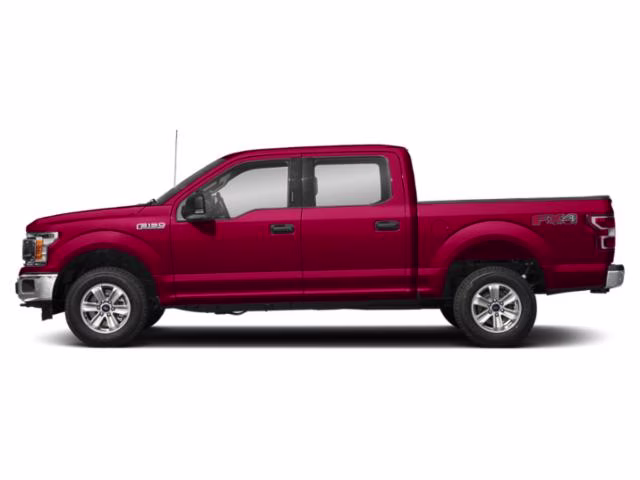 2020 Rapid Red Metallic Tinted Clearcoat Ford F-150 XLT 4X4 Truck