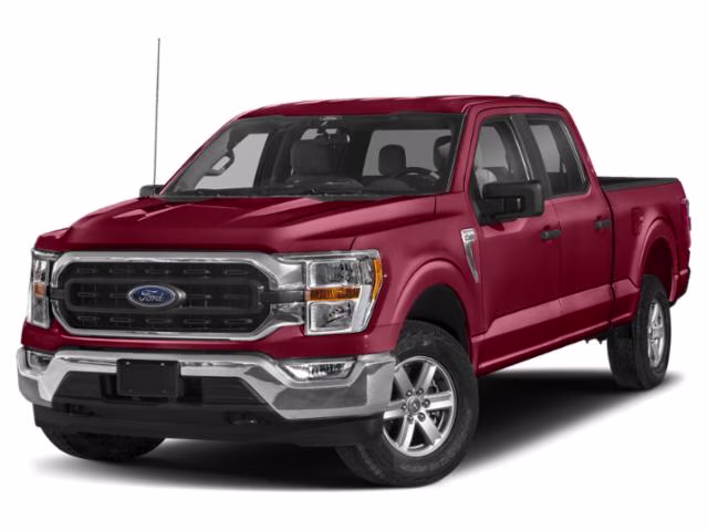 2022 Rapid Red Metallic Tinted Clearcoat Ford F-150 XLT 4X4 Truck