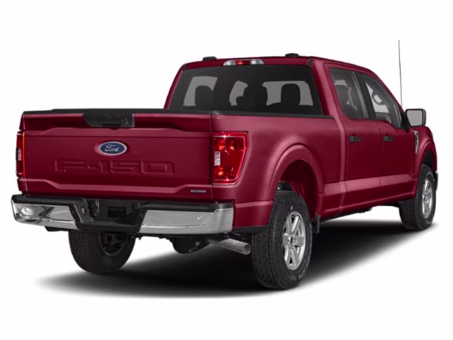 2022 Rapid Red Metallic Tinted Clearcoat Ford F-150 XLT 4X4 Truck