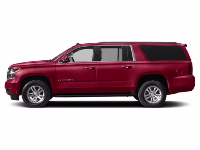 2015 Crystal Red Tintcoat Chevrolet Suburban LT 4X4 SUV