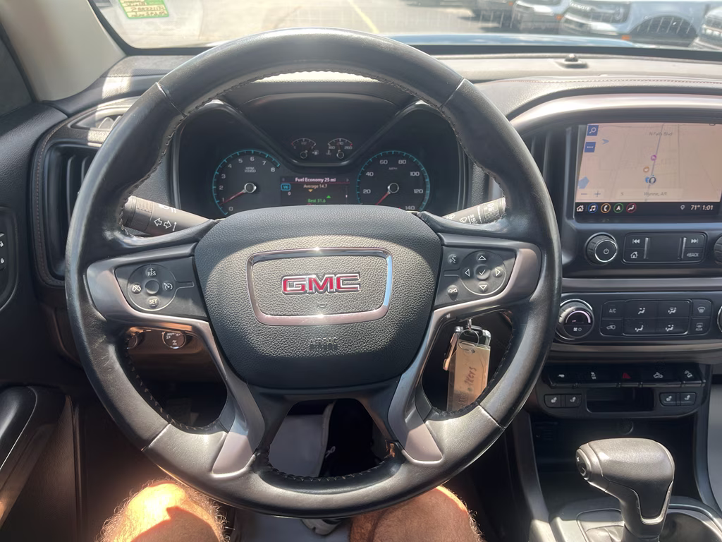 2021 Onyx Black GMC Canyon 4WD AT4 w/Cloth 4X4 Truck