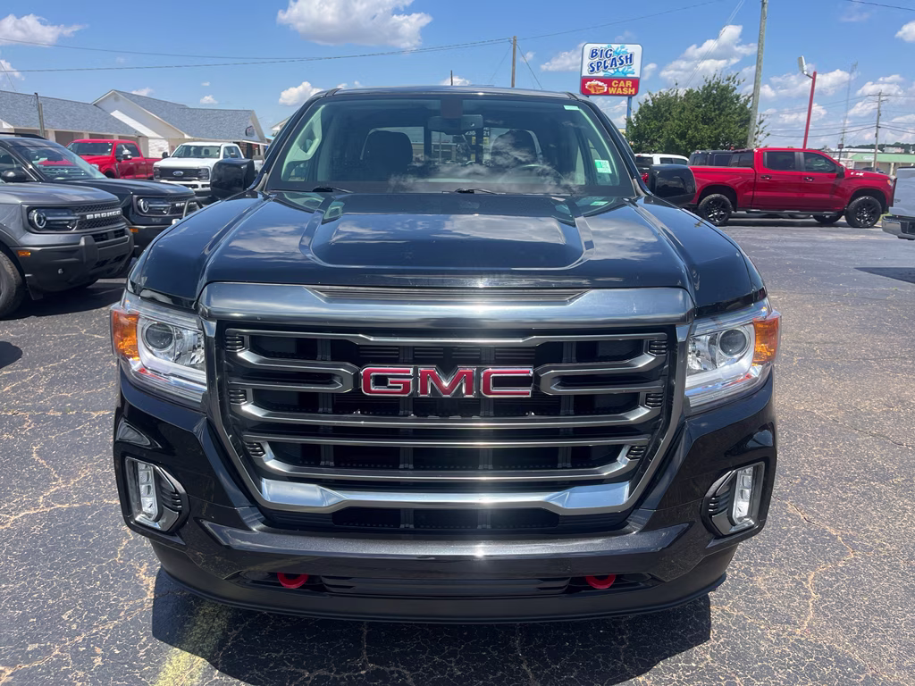 2021 Onyx Black GMC Canyon 4WD AT4 w/Cloth 4X4 Truck