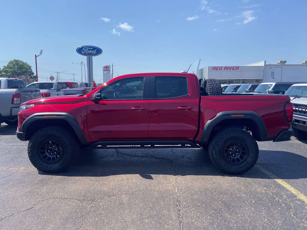 2024 Volcanic Red Tintcoat GMC Canyon 4WD AT4X 4X4 Truck