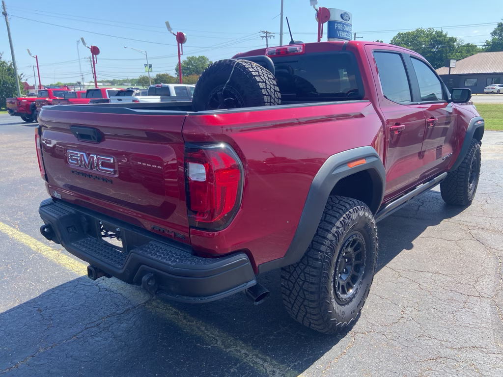 2024 Volcanic Red Tintcoat GMC Canyon 4WD AT4X 4X4 Truck
