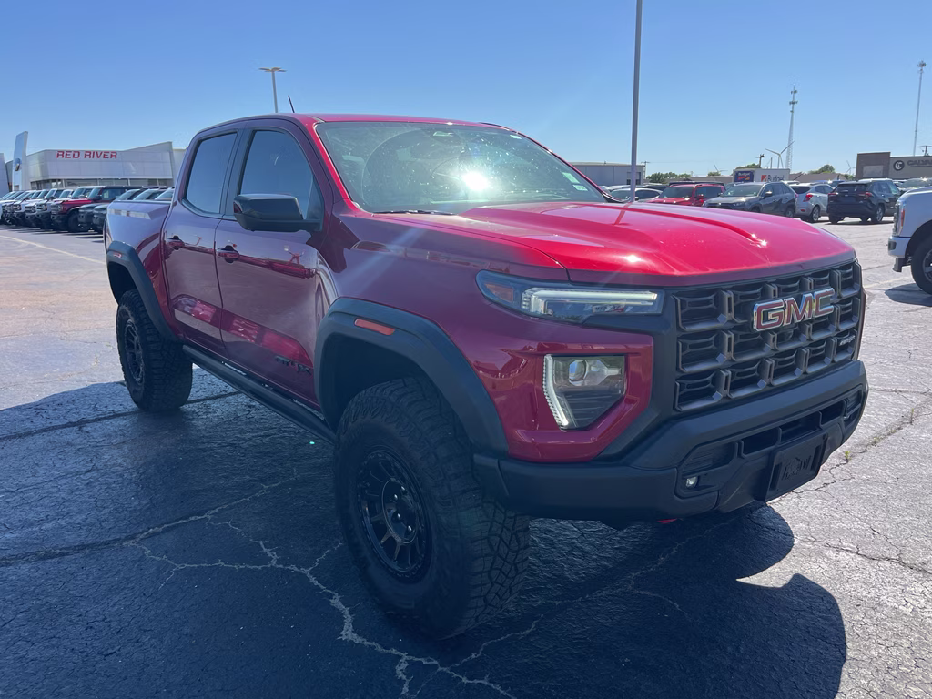 2024 Volcanic Red Tintcoat GMC Canyon 4WD AT4X 4X4 Truck