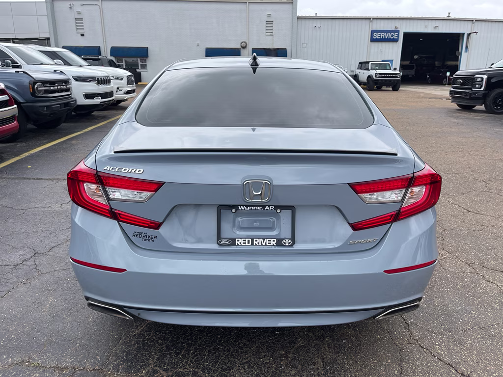 2022 Sonic Gray Pearl Honda Accord Sport FWD Sedan