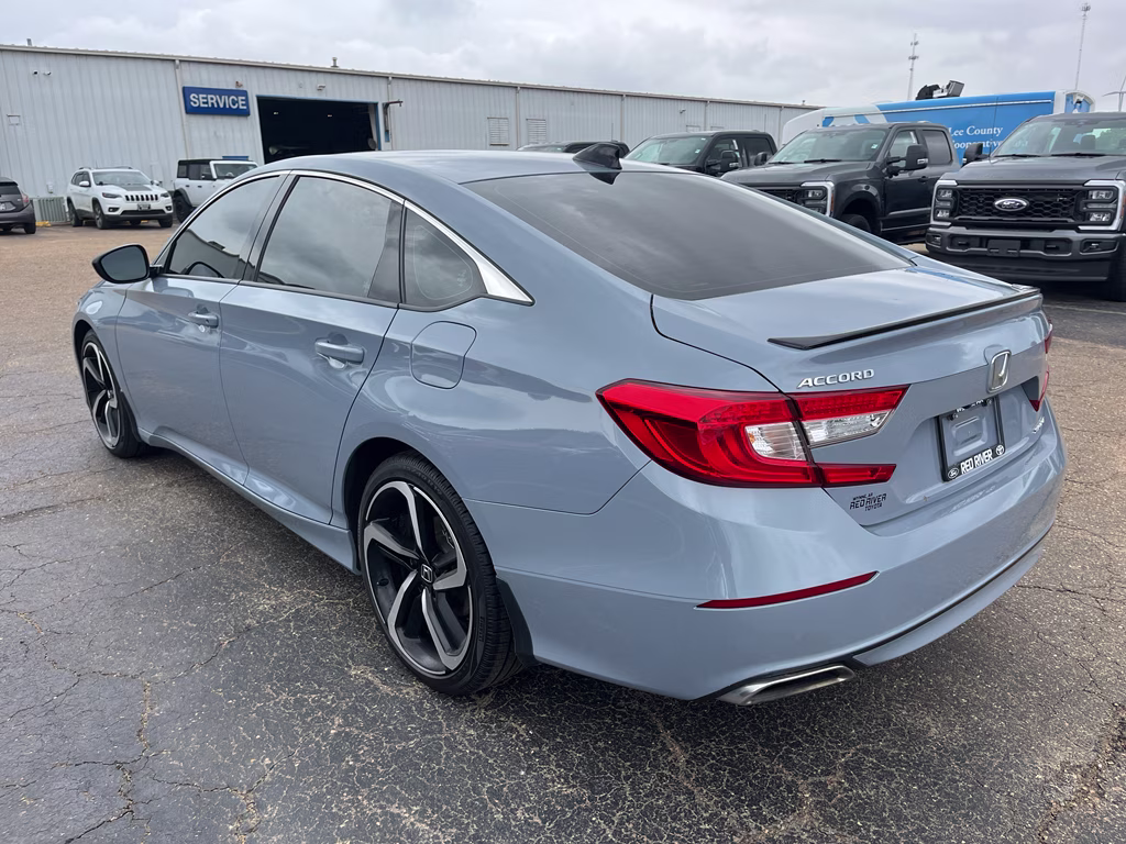 2022 Sonic Gray Pearl Honda Accord Sport FWD Sedan