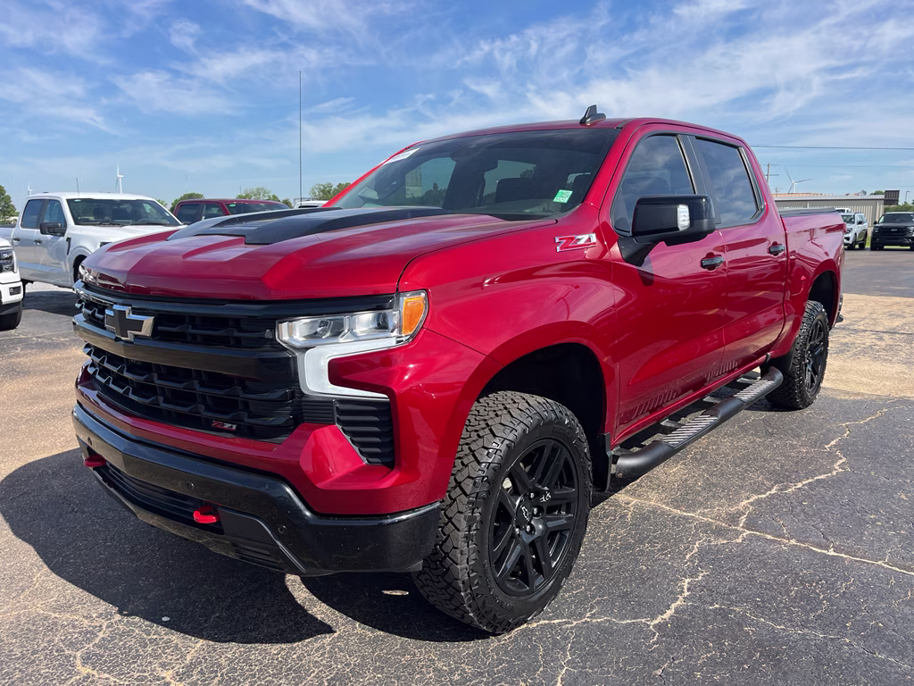 2024 Radiant Red Tintcoat Chevrolet Silverado LT Trail Boss 4X4 Truck
