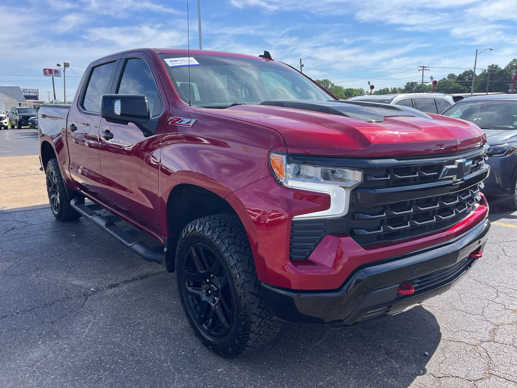 2024 Radiant Red Tintcoat Chevrolet Silverado LT Trail Boss 4X4 Truck