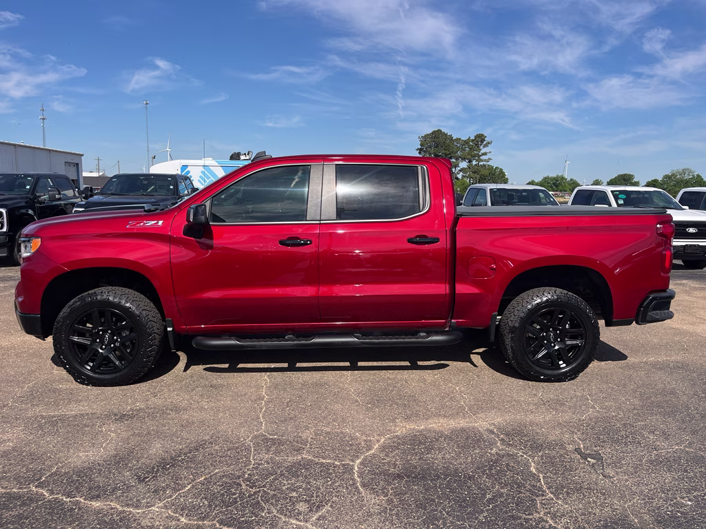 2024 Radiant Red Tintcoat Chevrolet Silverado LT Trail Boss 4X4 Truck