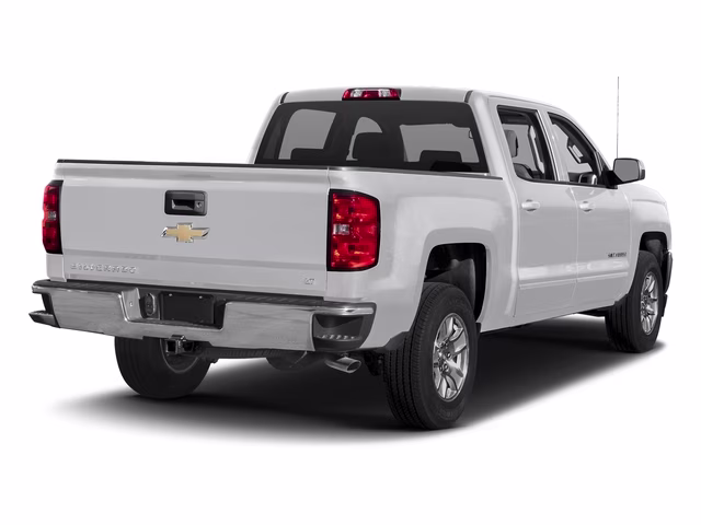 2017 Silver Ice Metallic Chevrolet Silverado LT 4X4 Truck
