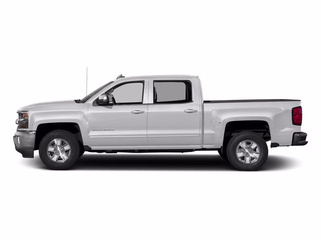 2017 Silver Ice Metallic Chevrolet Silverado LT 4X4 Truck