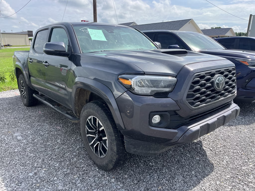 2022 Magnetic Gray Metallic Toyota Tacoma TRD Sport 4X4 Truck