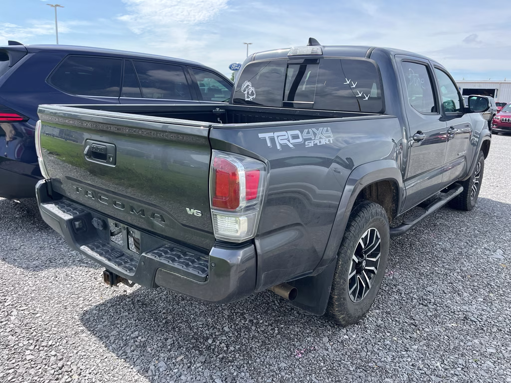 2022 Magnetic Gray Metallic Toyota Tacoma TRD Sport 4X4 Truck