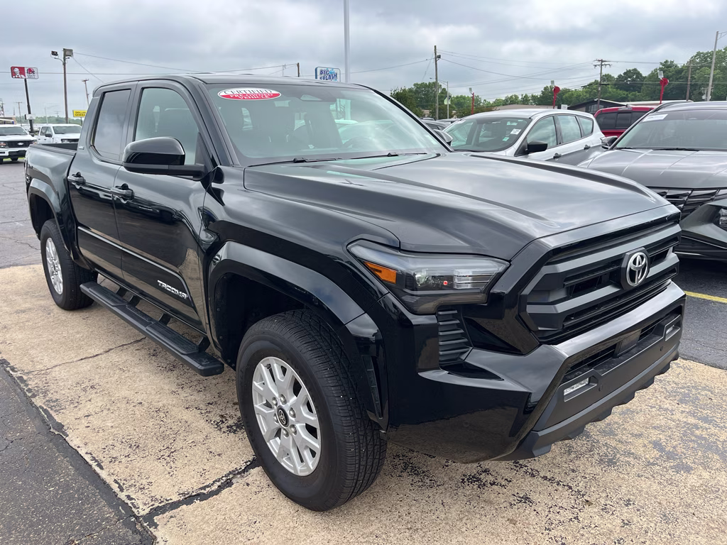 2025 Black Toyota Tacoma SR5 4X4 Truck