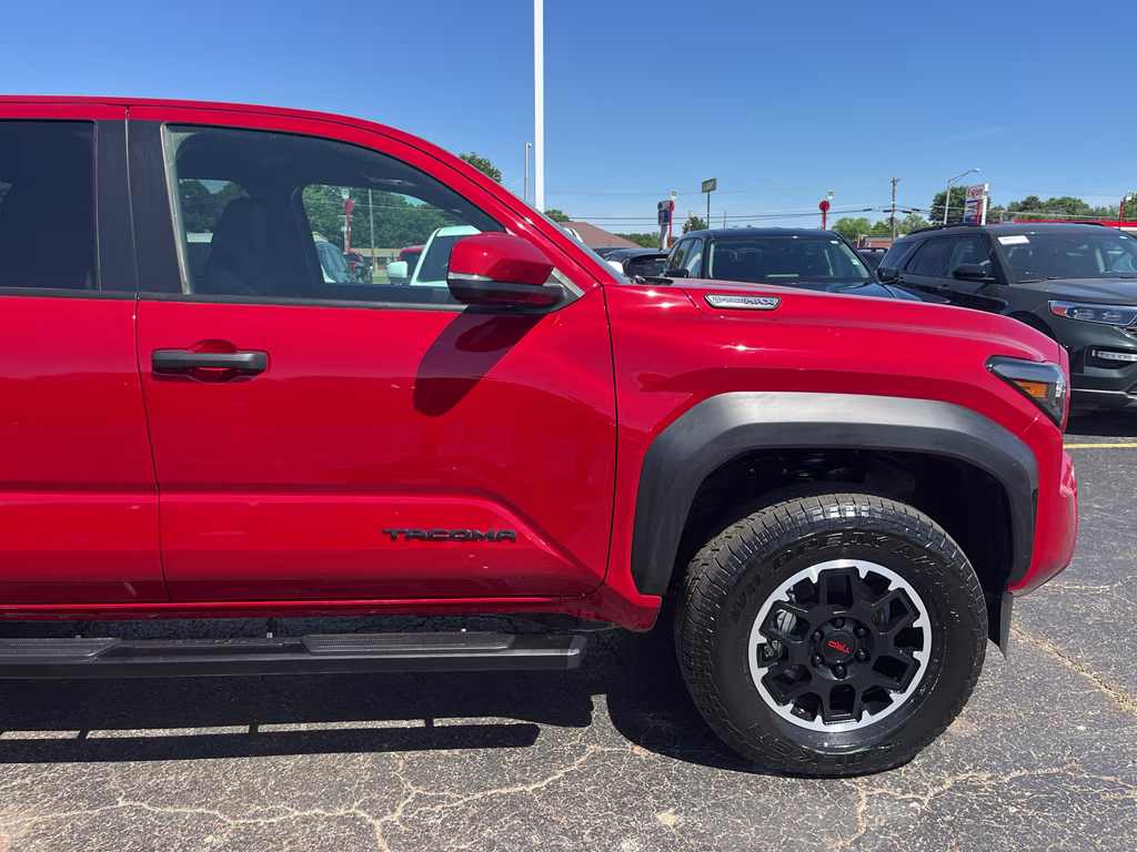 2026 Supersonic Red Toyota Tacoma Hybrid TRD Off Road Hybrid 4X4 Truck