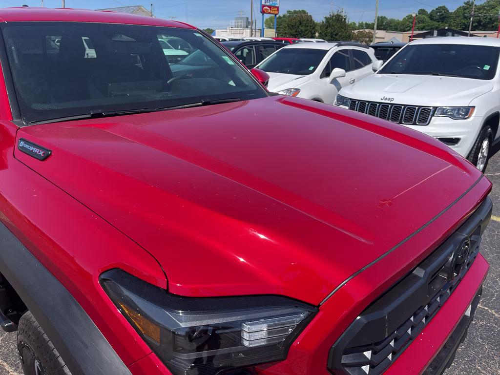 2026 Supersonic Red Toyota Tacoma Hybrid TRD Off Road Hybrid 4X4 Truck