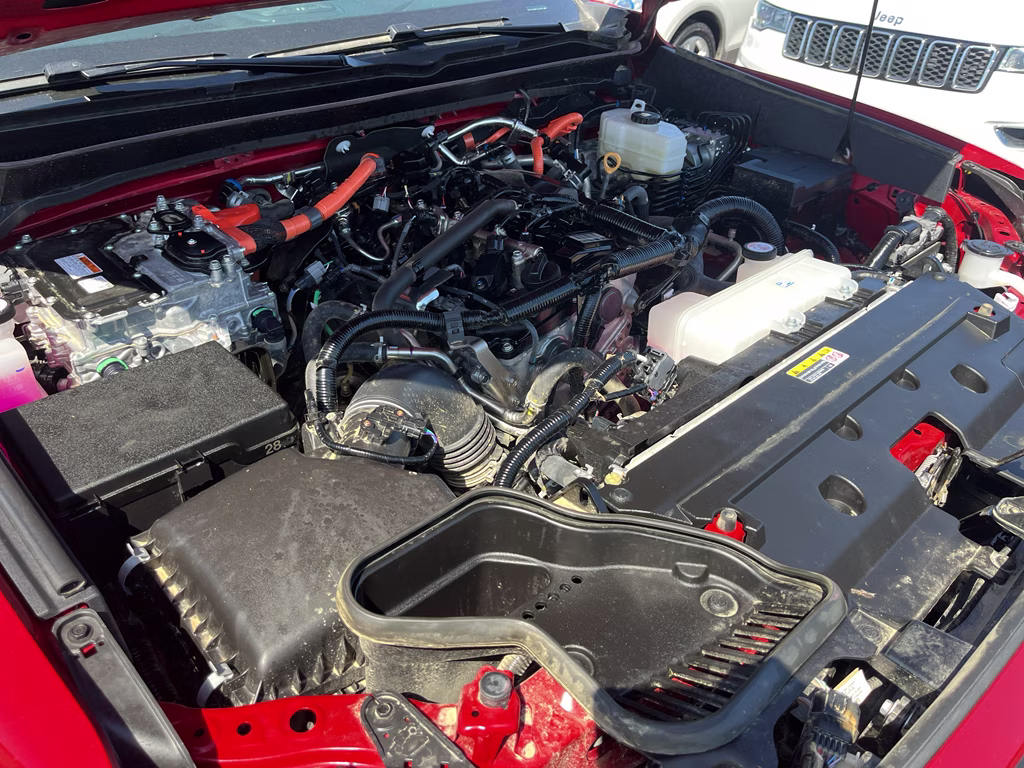 2026 Supersonic Red Toyota Tacoma Hybrid TRD Off Road Hybrid 4X4 Truck