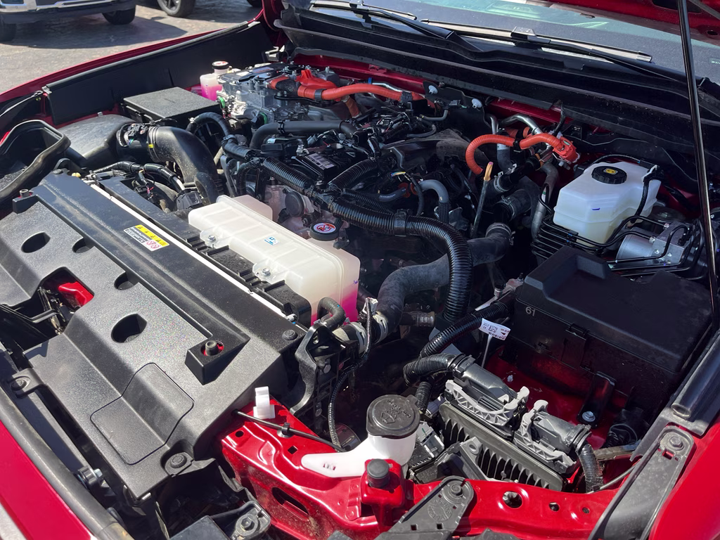 2026 Supersonic Red Toyota Tacoma Hybrid TRD Off Road Hybrid 4X4 Truck