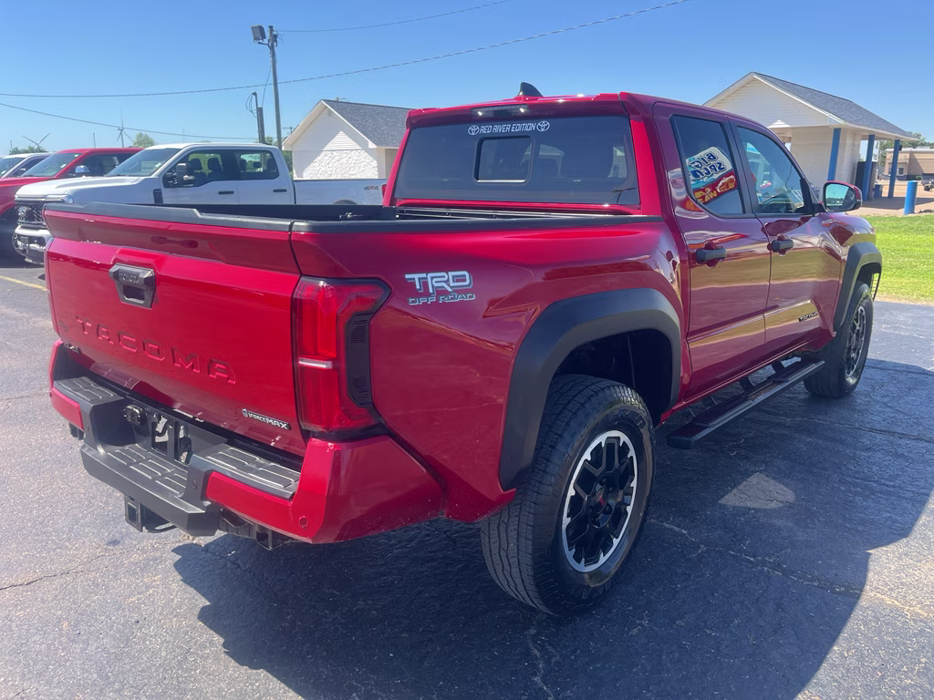 2026 Supersonic Red Toyota Tacoma Hybrid TRD Off Road Hybrid 4X4 Truck