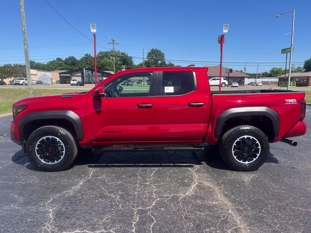 2026 Supersonic Red Toyota Tacoma Hybrid TRD Off Road Hybrid 4X4 Truck