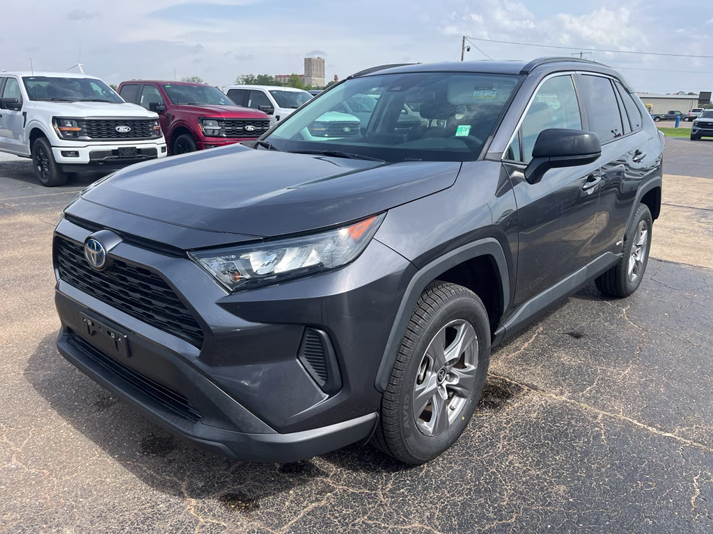 2022 Magnetic Gray Metallic Toyota RAV4 Hybrid LE AWD SUV