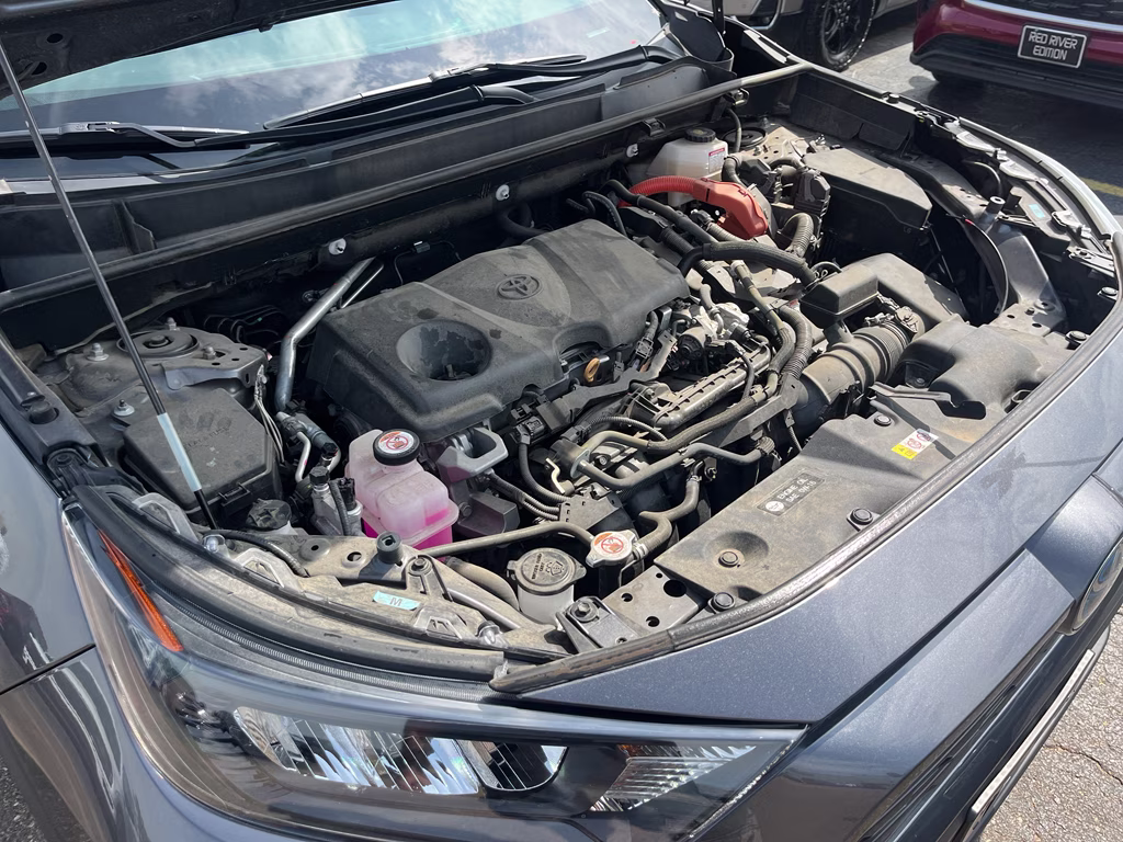 2022 Magnetic Gray Metallic Toyota RAV4 Hybrid LE AWD SUV