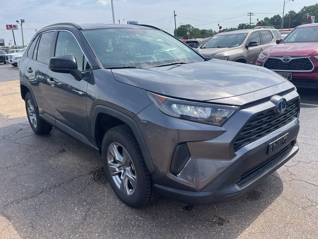 2022 Magnetic Gray Metallic Toyota RAV4 Hybrid LE AWD SUV