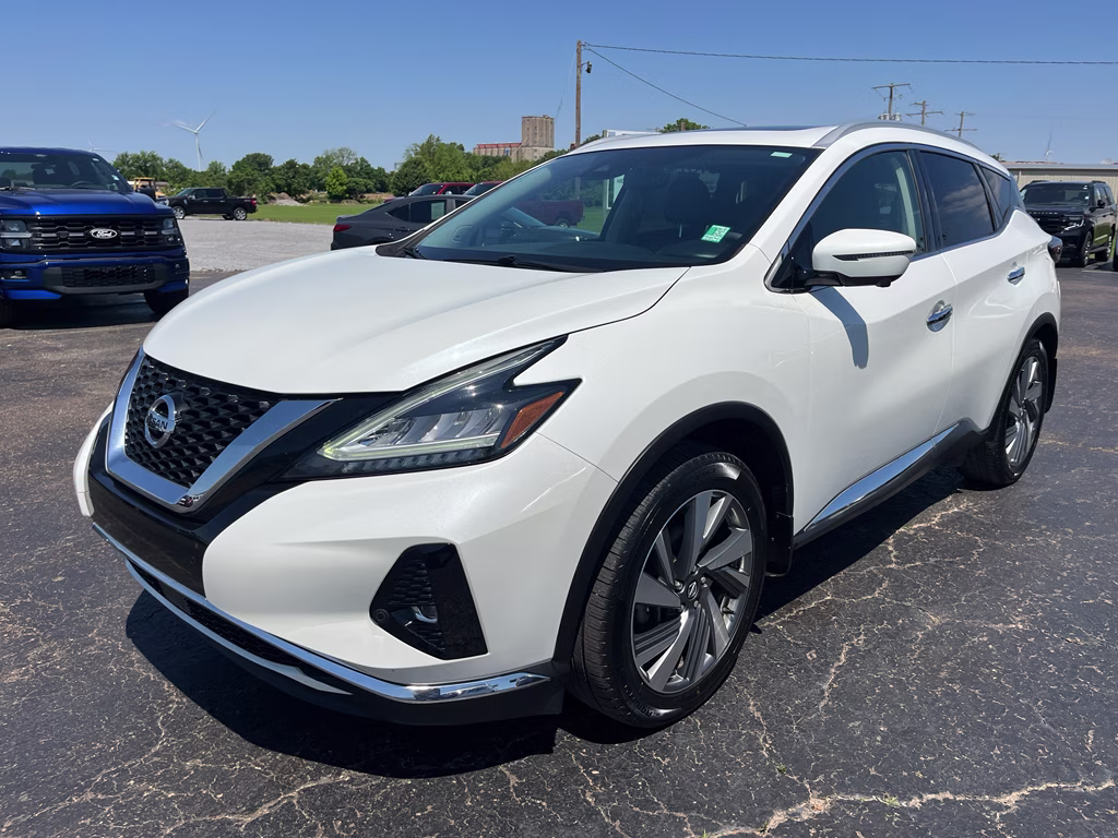 2019 Pearl White Tricoat Nissan Murano SL FWD SUV