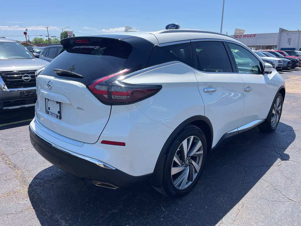2019 Pearl White Tricoat Nissan Murano SL FWD SUV