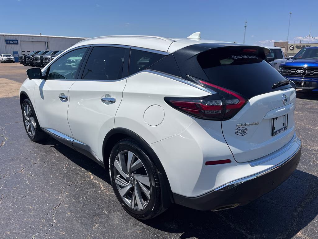 2019 Pearl White Tricoat Nissan Murano SL FWD SUV