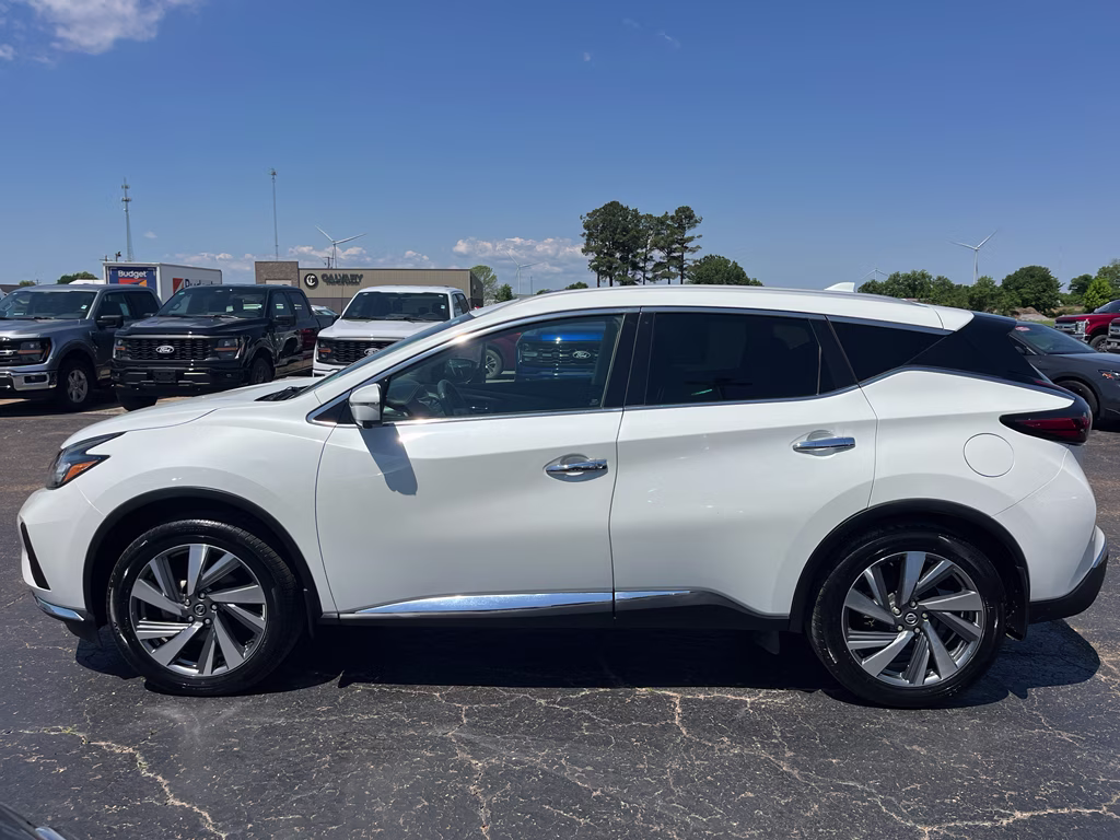 2019 Pearl White Tricoat Nissan Murano SL FWD SUV