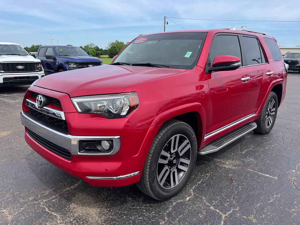 2016 Barcelona Red Metallic Toyota 4Runner Limited 4X4 SUV