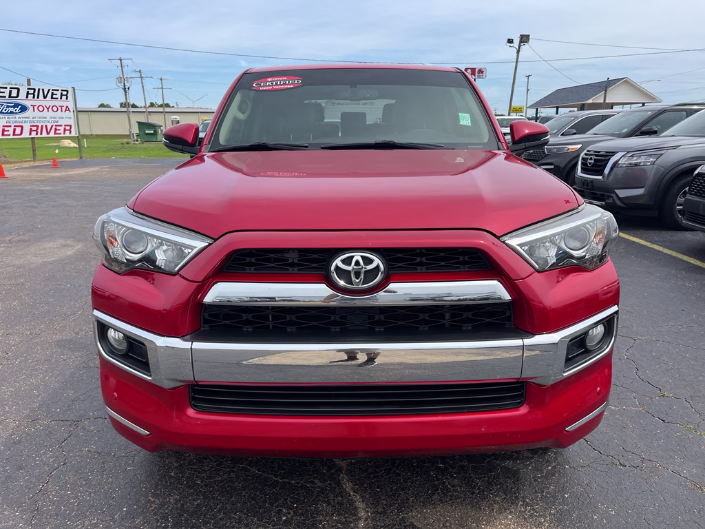 2016 Barcelona Red Metallic Toyota 4Runner Limited 4X4 SUV